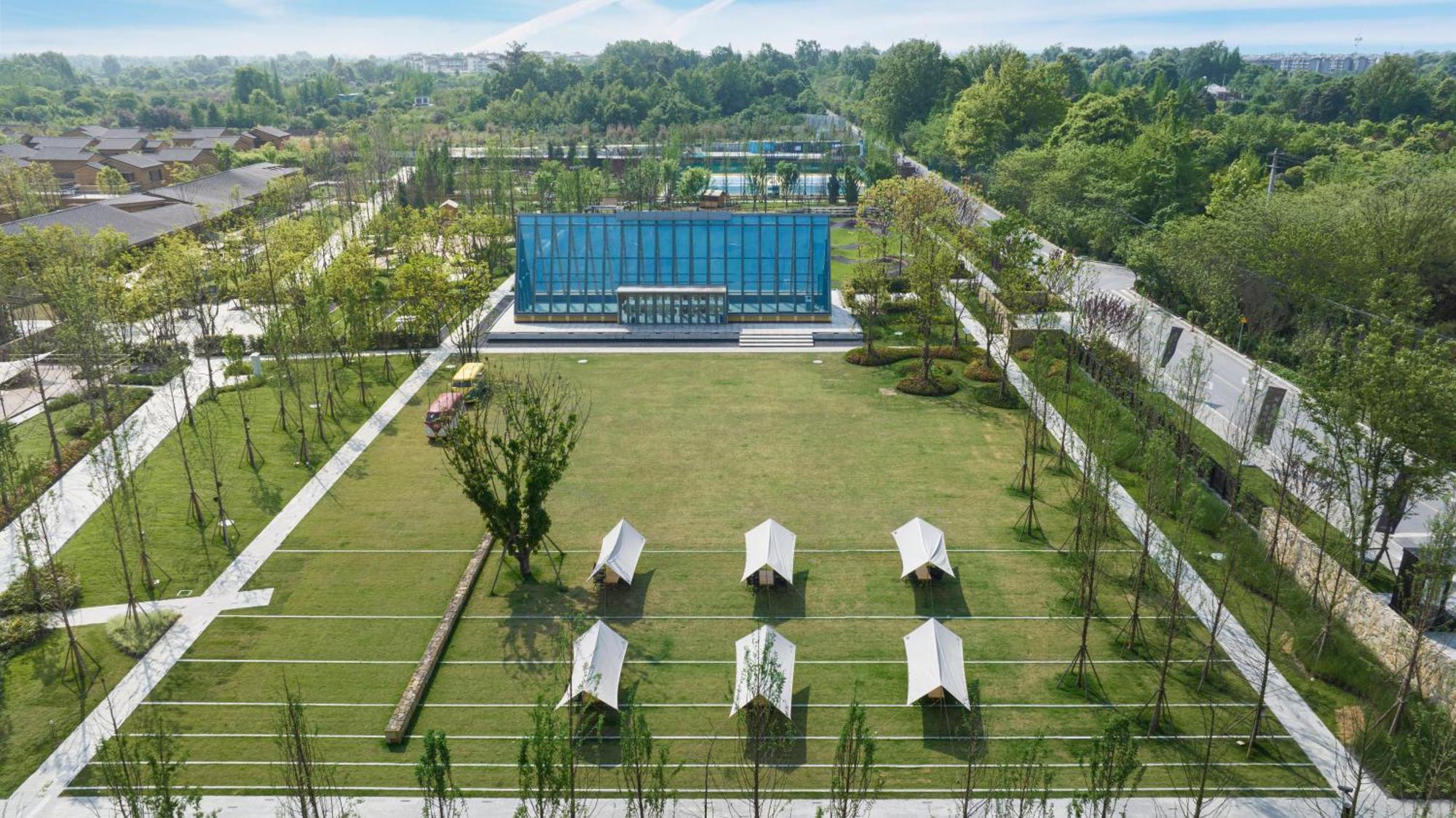 Angsana Chengdu Wenjiang Hotell Exteriör bild